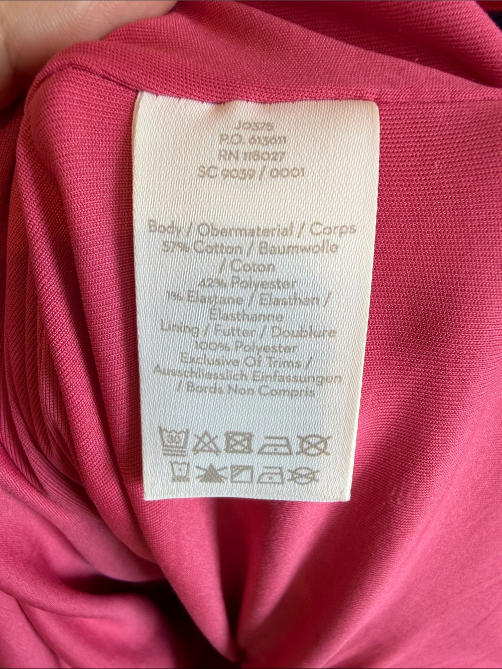 Boden Daisy Ottoman dress in pink - Picture 3 of 9